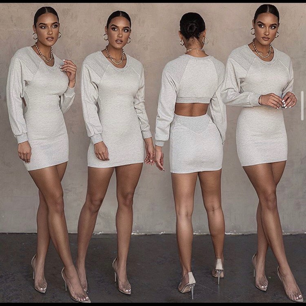 JLUXLABEL Sweater Dress